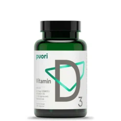 Puori Vitamin D3 Kokos 62,5 mcg< D-Vitamin