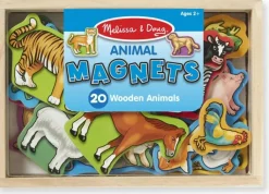 Melissa and Doug Wooden Magnets in a Box Animal<Børn Motorik & Bevægelse